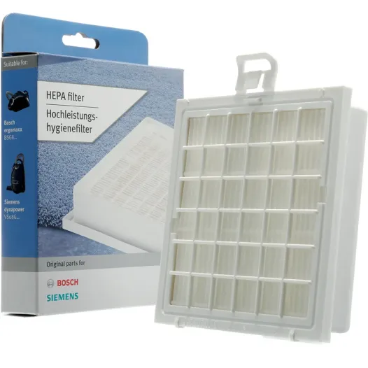 Filtre hygiénique HEPA haute performance Bosch 00578732