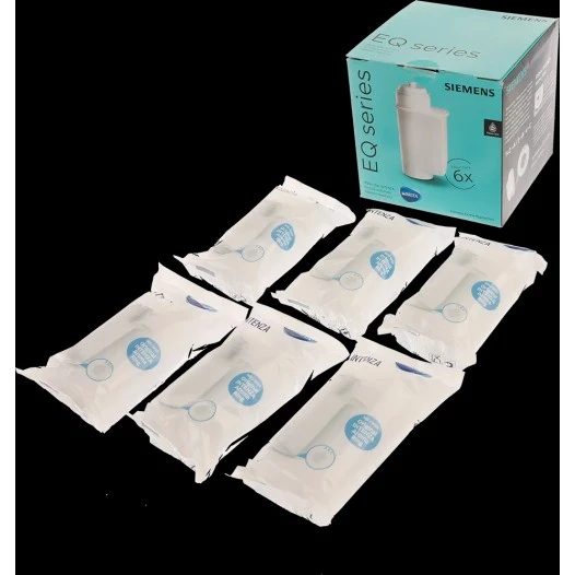 Filtre à eau Siemens EQ.Series 00312299 TZ70063A / Brita Intenza (lot de 6)
