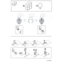Filtre Alapure compatible avec le filtre à charbon régénérable Elica KIT0120952A / FCB0132356B