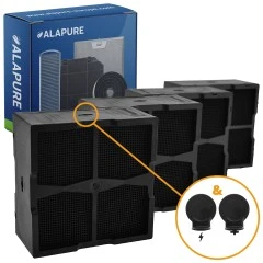 Filtre Alapure compatible avec le filtre à charbon régénérable Elica KIT0120952A / FCB0132356B