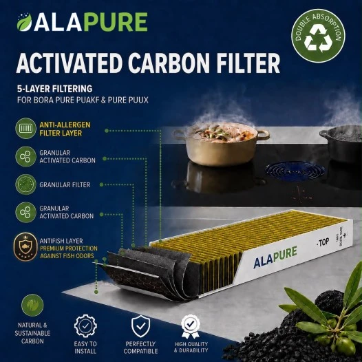 Alapure CleanAir Anti-Vis, compatible avec le modèle Constructa CA282110 / 17000822