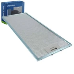 Filtre métallique Alapure compatible avec Whirlpool 481248058305 533 x 177 x 10 mm