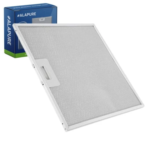 Filtre métallique Alapure compatible avec Zanussi 50268967002 320 x 320 x 8 mm