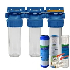 Filtre à eau pour eau de pluie avec filtre lavable
