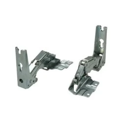 Jeu de charnières Hettich pour réfrigérateur/congélateur encastrable 12004051 (2pcs)