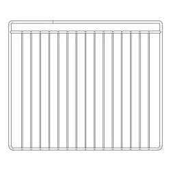 Grille de four AEG 347 x 423 mm 8583546595023