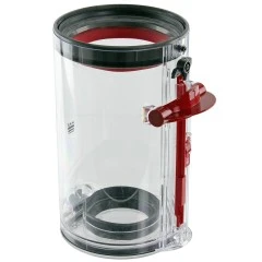 Réservoir à poussière Alapure compatible avec le Dyson V10 (SV12), grand format 195 mm