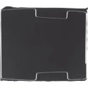 Filtre à charbon Alapure Longlife compatible avec Ignis Type 20 / DKF43 / 480181700586 / CFWB020B