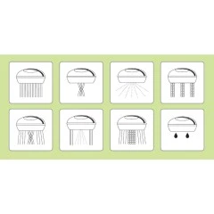 Filtre pour pomme de douche SPA / Pomme de douche coréenne