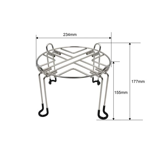 Support British Berkefeld Deluxe en acier inoxydable d'Alapure OWF022