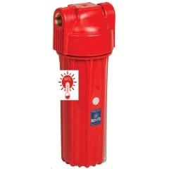 Boîtier de filtre pour eau chaude en 2 parties - Raccord 3/4 de pouce