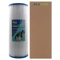 Filtre à eau Alapure Spa compatible avec le Pleatco PA225