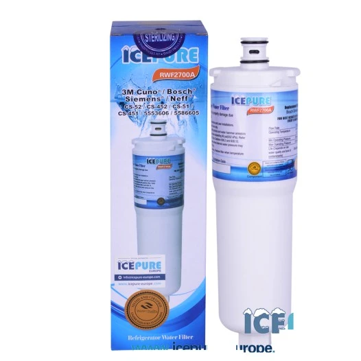Filtre à eau Icepure compatible avec le modèle Siemens CS-52