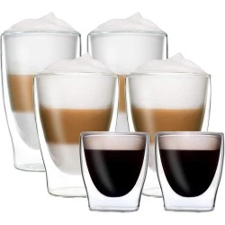 Verres thermiques à double paroi Alapure (lot)