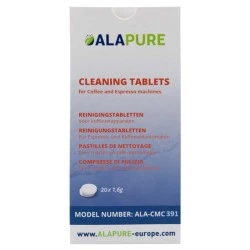 Pastilles de nettoyage Alapure compatibles avec les modèles Bosch 00312503 / 00311979 (20 pièces)