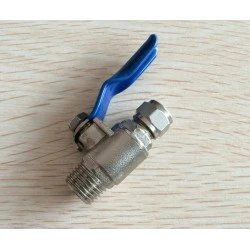 Robinet à boisseau sphérique de 3/8 pouce pour rallonge de robinet