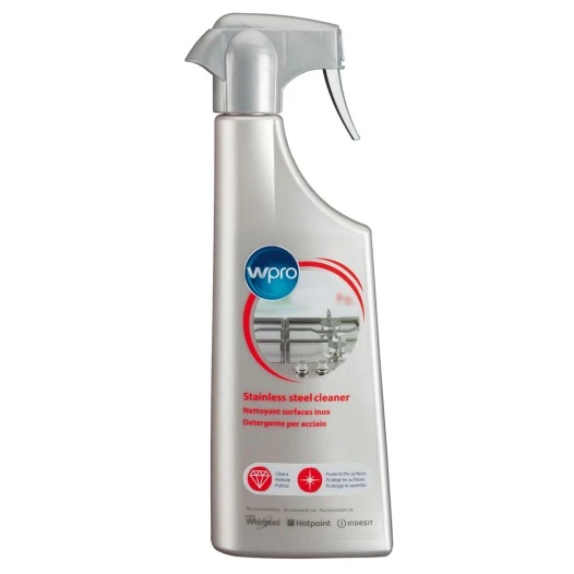 Spray nettoyant WPRO pour acier inoxydable 484000008423 (500 ml)