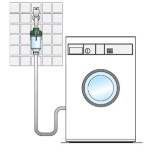 Filtre anti-calcaire pour lave-linge Alapure ALA-SILICO-03