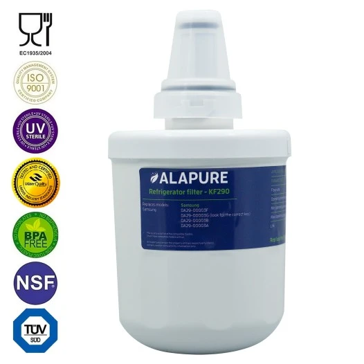 Filtre à eau Alapure compatible avec la série Samsung DA29 F/B/G
