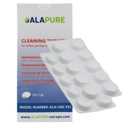 Pastilles de nettoyage Alapure compatibles avec les modèles Bosch 00312503 / 00311979 (20 pièces)