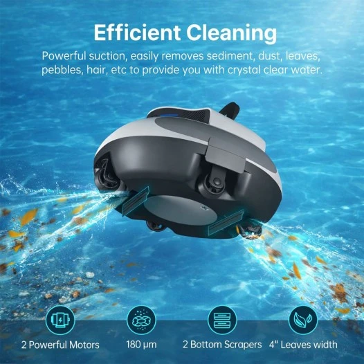 Robot de piscine sans fil Alapure RPC100A