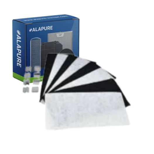 Filtre à charbon Alapure compatible avec l'Atag ACC923 (4 pièces)