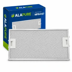 Filtre métallique Alapure compatible avec Neff 434107 / 00434107 209 x 405 x 8 mm