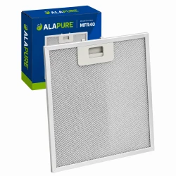 Filtre métallique Alapure compatible avec Whirlpool 4055250429 304 x 267 x 9 mm