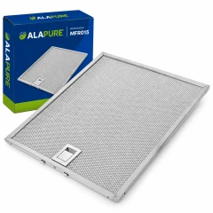 Filtre métallique Alapure compatible avec Electrolux 4055110128 300 x 250 x 7 mm