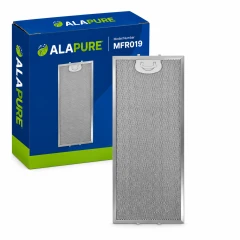 Filtre métallique Alapure compatible avec Atag 401468 / 89001193 468 x 183 x 7 mm