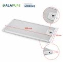 Filtre métallique Alapure compatible avec Siemens 746789 / 00746789 165 x 302 mm