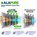 Filtre métallique Alapure compatible avec Siemens 746789 / 00746789 165 x 302 mm
