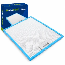 Filtre métallique Alapure compatible avec le modèle Whirlpool 480122102174 380 x 283