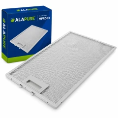 Filtre métallique Alapure compatible avec Siemens 11022472 382 x 192 x 8 mm