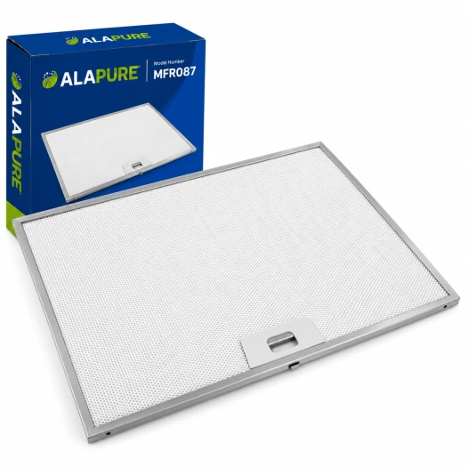 Filtre métallique Alapure compatible avec le modèle Franke 133.0059.041 402 x 300 x 8 mm