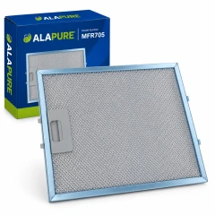 Filtre métallique Alapure compatible avec Elica GF04MC 248 x 222 mm
