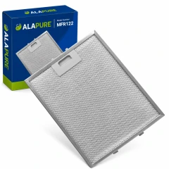 Filtre métallique Alapure compatible avec le modèle Etna 127036, 320 x 258 x 8 mm