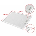 Filtre métallique AEG 80876790 / 4055467700 343 x 285 mm