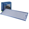 Filtre métallique Alapure compatible avec Whirlpool 482000009755 457 x 185 x 8 mm