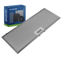 Filtre métallique Alapure compatible avec Whirlpool 481248058314 458 x 175 x 8 mm
