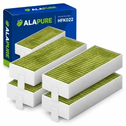 Filtre à charbon Alapure CleanAir compatible avec les modèles Constructa CV430235 / CV431235