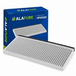 Filtre à charbon Alapure CleanAir compatible avec les modèles Constructa 17006837 / 11025805 / DSZ4551