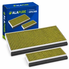Filtre à charbon Alapure CleanAir Plus compatible avec les modèles Neff 11042136 / 17005406 / Z51AFB1X6 (lot)