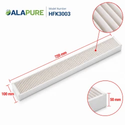Filtre à particules fines Alapure compatible avec l'Atag HF3003