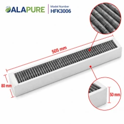 Filtre anti-odeurs et anti-particules fines Alapure compatible avec l'Etna HF3006
