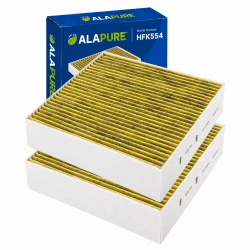 Filtre à charbon Alapure compatible avec Gaggenau 11058753 / 11028106 / AA410110 (2 pièces)