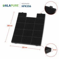 Filtre à charbon Alapure compatible avec le modèle Pelgrim KF91