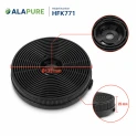 Filtre à charbon Alapure compatible avec le filtre à charbon PKM CF155