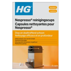 Capsules de nettoyage HG pour machines Nespresso