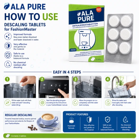 ​​​​​​​Pastilles détartrantes Miele 10178330 - 5626050 de la marque Alapure ALA-CMC403